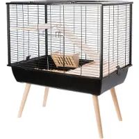 Zolux Cage svart Neo Muki store gnagere H58