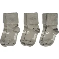 Hummel Sokker - HmlMini - 3-pack - Rock Ridge - - 18/20 - Sokker