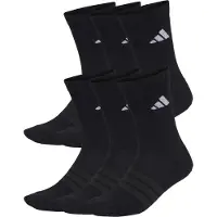 Adidas Sokker - 6-pack - Svart - - 43/45 - Sokker