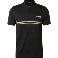 BOSS for man. 50554545 Polo Toc black (L), Sport, Multisport, Polyester, Short sleeve