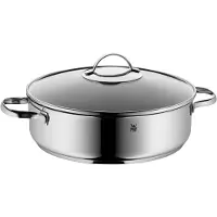WMF Belagt Stekepanne Med Glasslokk 28 Cm