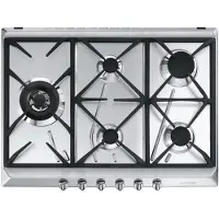 Smeg Contemporanea Srv575gh5 70- Gasskomfyr 75 Cm