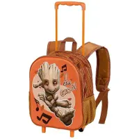 KARACTERMANIA 3d Soundtrac I Am Groot Marvel 26x13x34 Cm 11.50l Ryggsekk Med Hjul