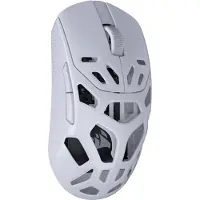 Corsair SABRE V2 PRO - Mus - optisk - 5 knapper - kablet, trådløs - 2.4 GHz, Bluetooth - USB trådløs mottaker - hvit