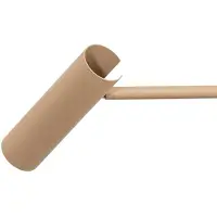 Luminex Gulvlampe Axion, beige, høyde 115 cm, stål