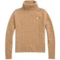 Ralph Lauren for woman. 211888686006 Beige cashmere and wool jumper (M), Casual, Long sleeve