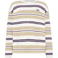 Adidas Originals 90s Alternative Sport Stripe Waffle Langarmet T-skjorte