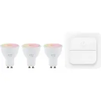 Eglo CONNECT-Z GU10 smartpærer - 3-pakning med bryter - 345 lm