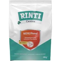 Rinti Nyre- og nyremat med kylling til hund - 4 kg