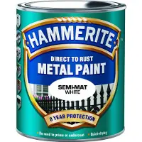 Hammerite Silkemat - Hvid - 750 ml.