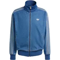 Adidas Originals Adicolor Denim Firebird Genser Med Hel Glidelås