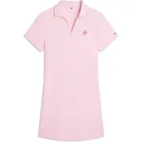 Tommy Hilfiger Script Polo Kort Ermet Kjole