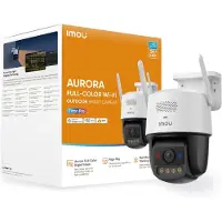IMOU Titan Pro IPC-U7LP-6V0NE IP-kamera 6 MP Wi-Fi 6 PoE, hvit
