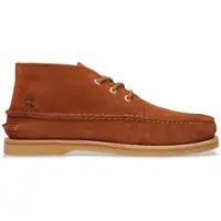 Timberland for man. TB0A5S99ES41 Brown Crafted nautical boots (41 W), Leather, Flat, Laces, Casual