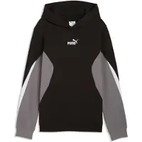 Puma Essentials Block Hoodie Youth, Sweatshirts, Black, 5-6Y