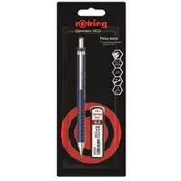 Rotring Tikky Retro Mechanical Pencil Set | 2B lead 0.5 mm | Blue Barrel
