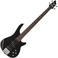 Gear4Music Chicago Bassgitar fra Svart