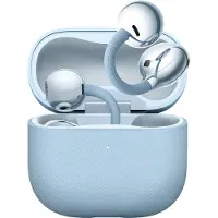 Huawei FreeClip 2 - True wireless-hodetelefoner med mikrofon - åpent øre - clip-on - Bluetooth - blå