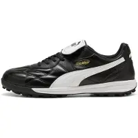 Puma KING TOP TT Football Boots Unisex, Shoes, Black/White, 44