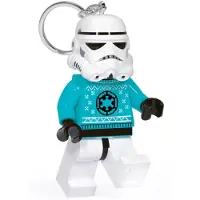 LEGO LED-nøkkelring med stormsoldat i julegenser 5006585