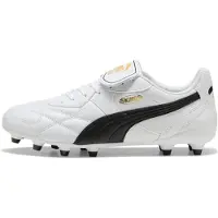 Puma KING TOP FG/AG Football Boots Unisex, Shoes, White/Black, 46