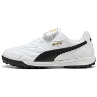 Puma KING TOP TT Football Boots Unisex, Shoes, White/Black, 41