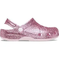 Crocs Sandaler - Chunky Glitter Tresko K - Rosa Melk - - 32/33 - Sandals