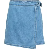 Object Rosie Denim Kort Skjørt