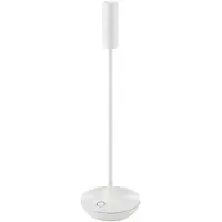 Sigor Nucandle LED oppladbar bordlampe, hvit, IP54, dimbar