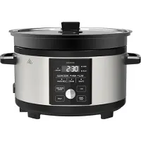 Sencor SPR 5520SS slow cooker 5,5 liter 5 forhåndsinnstilte funksjoner