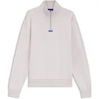 HUGO Neeler 10249110 Blue Halv Glidelås Genser
