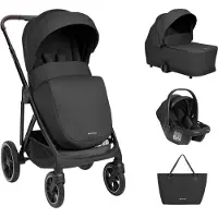 Kikkaboo Chiara 3-i-1 Barnevogn Med Liggedel
