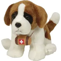 Dubi Plysdyr St. Bernard med flaske 25 cm 31020