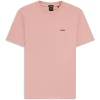 BOSS for man. 50506373 T-Shirt with Logo Detail pink (M), Casual, Cotton, Short sleeve