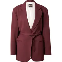 BOSS for woman. 50553592 Dark brown Jalara jacket (36), Casual, Classic, Polyester