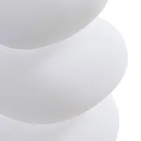 LUCANDE LED-terrasselampe Soriel, hvit, 72 cm, trinnvis dimbar, IP54