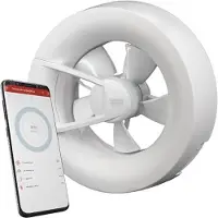 DUKA Ventilation Duka Ventilator S8 Wi-Fi - Rund Ø193 mm i hvid