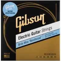 Gibson Brite Wire Reinforced Guitar Strings Medium 11-50