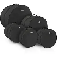 Gear4Music Value Rock Tromme Bag Sett av