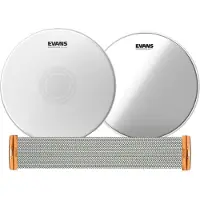 Evans 14" UV1 Reverse Dot Snare Drum Head & Snare Side Hazy 300 Pack