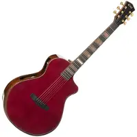 Cort Masterpiece Modern Limited Edition Electro Acoustic Burgundy