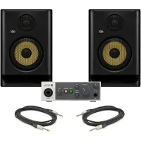 Universal Audio VOLT 1 - USB-opptaksenhet - 24 Bit / 192 kHz AD/DA-konverter - Kompatibel med: PC (Windows 10 64 bit), macOS (10.14 eller nyere), iPad/iPhone (iOS 14 eller nyere)