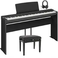Yamaha P225 Digitalpiano Svart