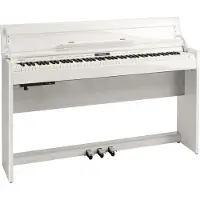 Roland DP603 Digitalt Piano Polert Hvitt - Pakke