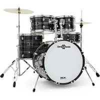 Gear4Music BDK-20 Fusion Drum Kit by Black Oyster