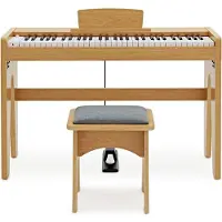 Gear4Music Keynote Junior Digitalpiano og Krakk fra Lys Eik