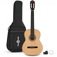 Gear4Music Klassisk Gitarpakke fra