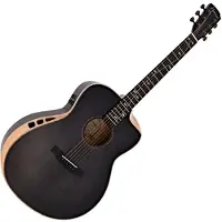 Hartwood Sonata-FX Jumbo Elektroakustisk Gitar Svart
