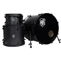 SJC Custom Drums SJC Drums Pathfinder 4pc Shell Pack Galaxy Grey