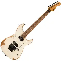 Charvel Pro-Mod Relic San Dimas Style 1 HH FR PF Weathered White